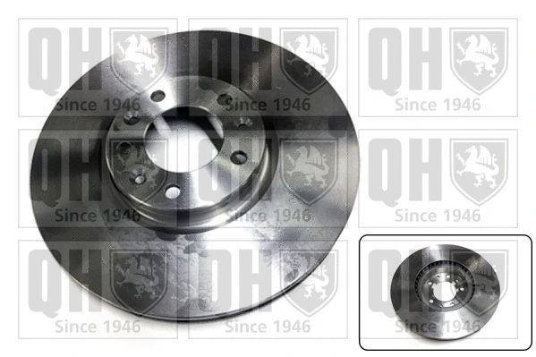 BDC5988 QUINTON HAZELL Тормозной диск (фото 1)