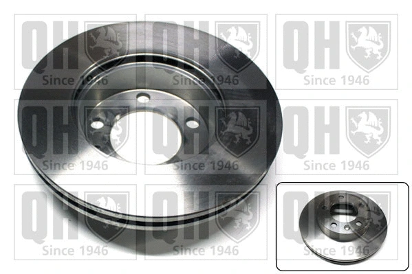 BDC5990 QUINTON HAZELL Тормозной диск (фото 1)