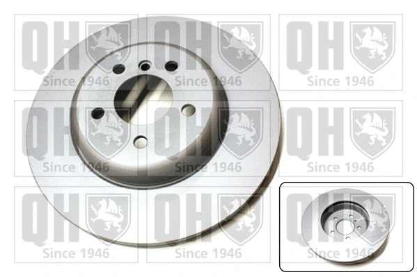 BDC6006 QUINTON HAZELL Тормозной диск (фото 1)