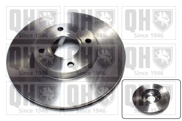 BDC6039 QUINTON HAZELL Тормозной диск (фото 1)