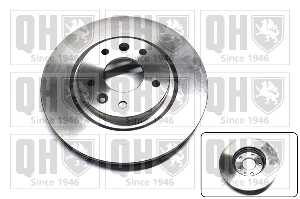 BDC6059 QUINTON HAZELL Тормозной диск (фото 1)