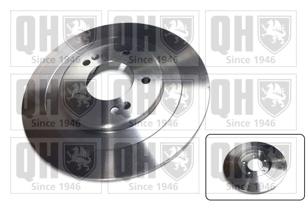 BDC6089 QUINTON HAZELL Тормозной диск (фото 1)