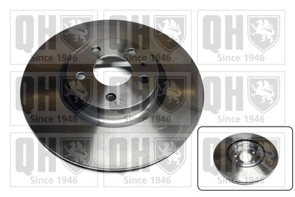 BDC6104 QUINTON HAZELL Тормозной диск (фото 1)