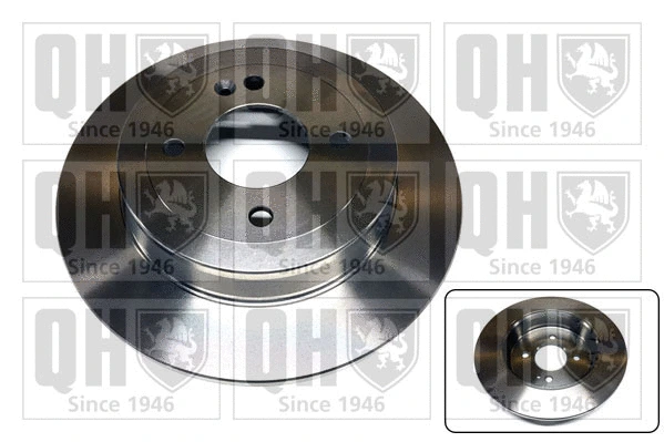 BDC6110 QUINTON HAZELL Тормозной диск (фото 1)