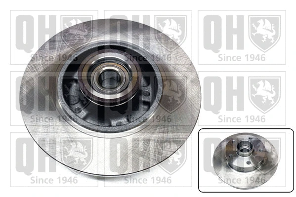 BDC6165 QUINTON HAZELL Тормозной диск (фото 1)