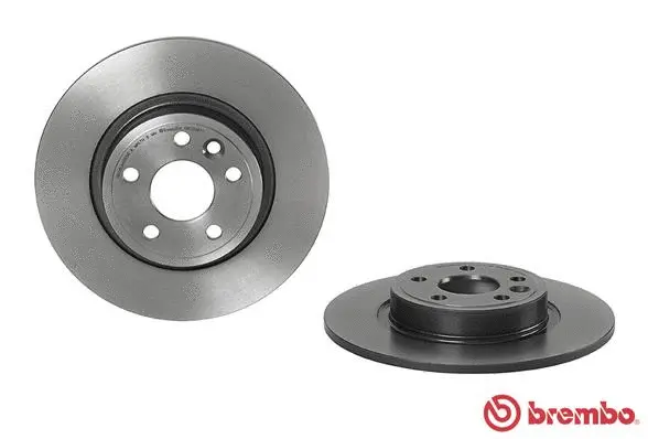 08.C208.11 BREMBO Тормозной диск (фото 2)