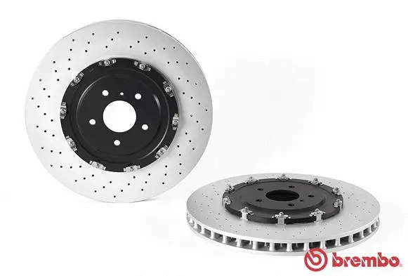 09.B386.13 BREMBO Тормозной диск (фото 2)