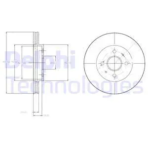 BG4213 DELPHI Тормозной диск (фото 1)