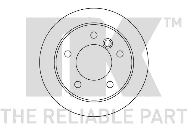 203368 NK Тормозной диск (фото 1)