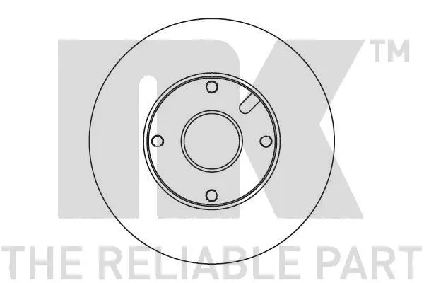 205102 NK Тормозной диск (фото 1)