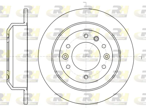 61027.00 ROADHOUSE Тормозной диск (фото 1)