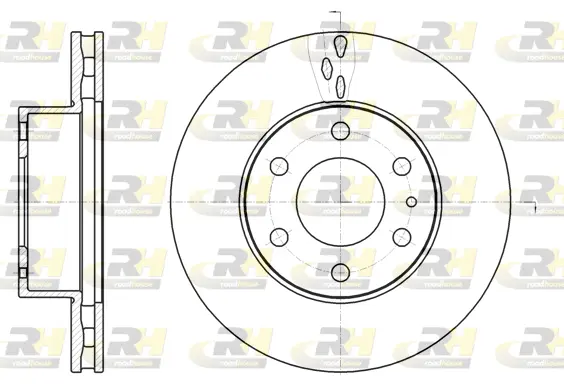 61062.10 ROADHOUSE Тормозной диск (фото 1)