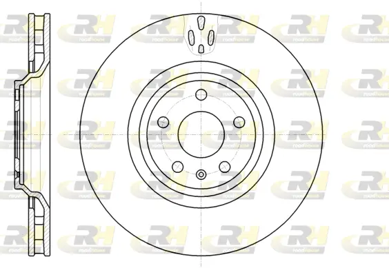 61213.10 ROADHOUSE Тормозной диск (фото 1)