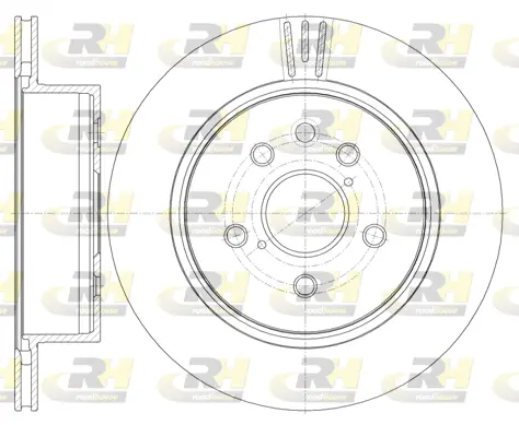 61255.10 ROADHOUSE Тормозной диск (фото 1)
