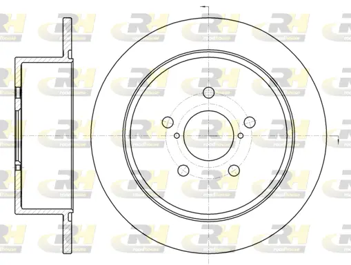 61300.00 ROADHOUSE Тормозной диск (фото 1)