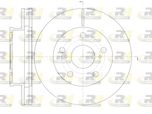 61421.10 ROADHOUSE Тормозной диск (фото 1)