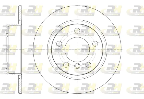 61441.00 ROADHOUSE Тормозной диск (фото 1)