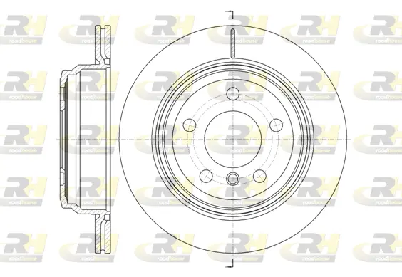 61453.10 ROADHOUSE Тормозной диск (фото 1)