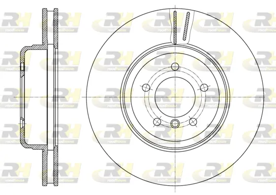 61630.10 ROADHOUSE Тормозной диск (фото 1)