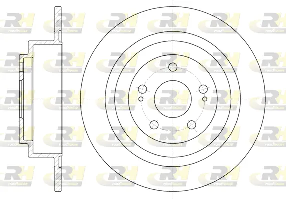 61941.00 ROADHOUSE Тормозной диск (фото 1)