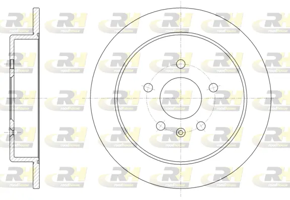 62051.00 ROADHOUSE Тормозной диск (фото 1)