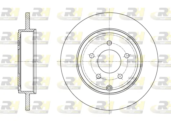 62057.00 ROADHOUSE Тормозной диск (фото 1)