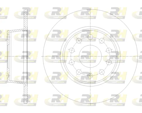 62098.00 ROADHOUSE Тормозной диск (фото 1)