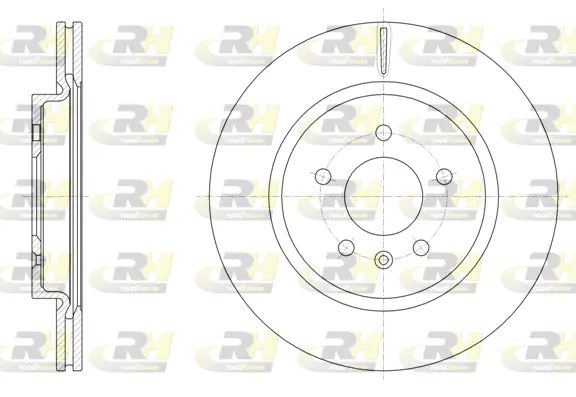 62106.10 ROADHOUSE Тормозной диск (фото 1)