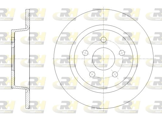 62520.00 ROADHOUSE Тормозной диск (фото 1)