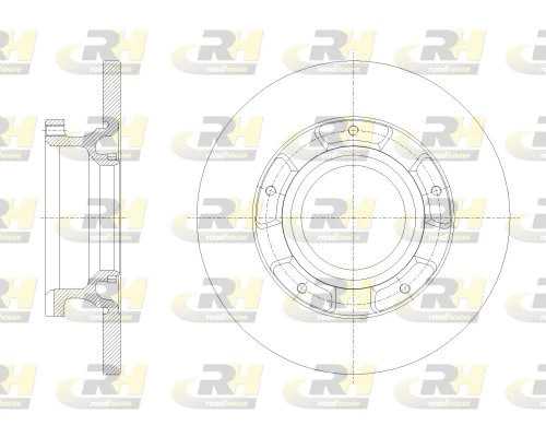 62534.00 ROADHOUSE Тормозной диск (фото 1)
