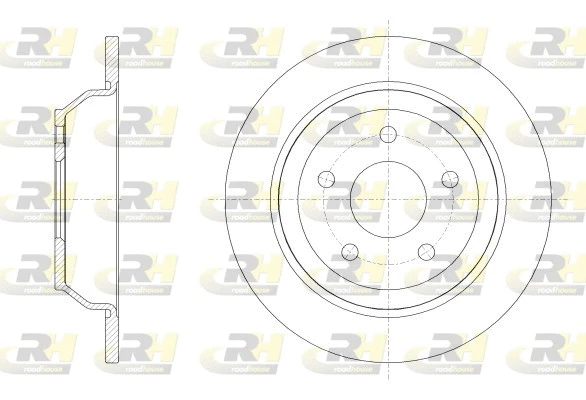 62538.00 ROADHOUSE Тормозной диск (фото 1)