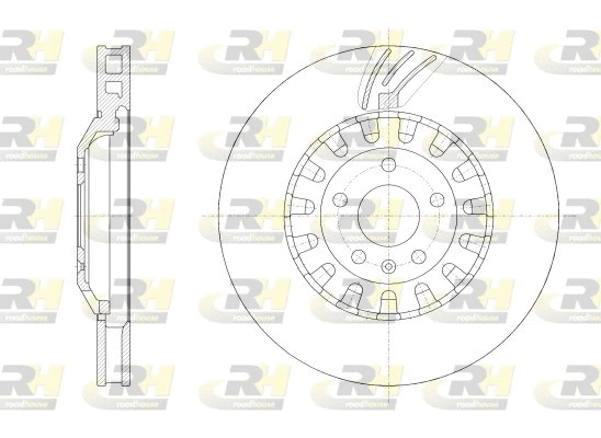 62562.10 ROADHOUSE Тормозной диск (фото 1)