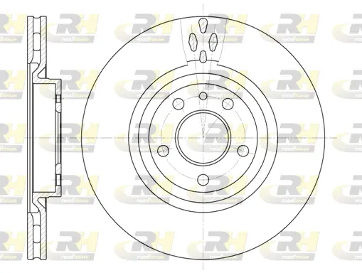 6315.11 ROADHOUSE Тормозной диск (фото 1)