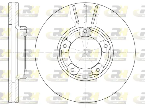 6405.10 ROADHOUSE Тормозной диск (фото 1)