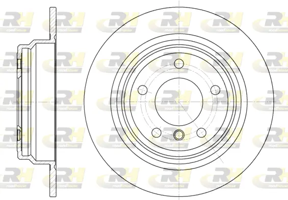 6554.00 ROADHOUSE Тормозной диск (фото 1)