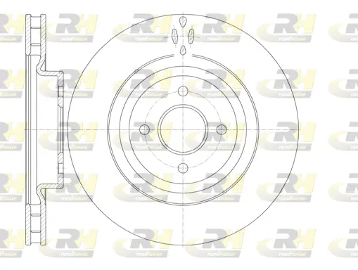6771.10 ROADHOUSE Тормозной диск (фото 1)