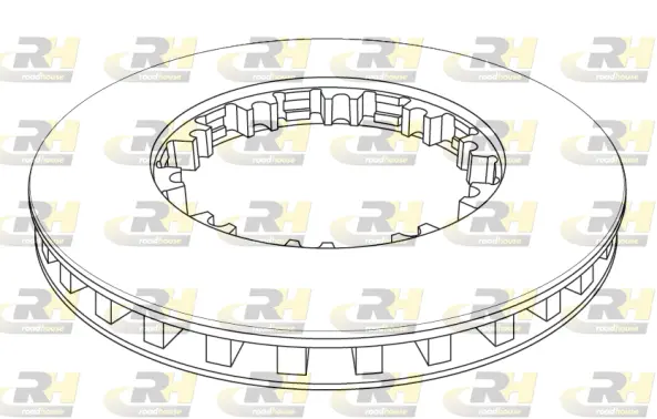 NSX1143.21 ROADHOUSE Тормозной диск (фото 1)