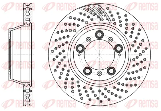 61198.11 REMSA Тормозной диск (фото 1)