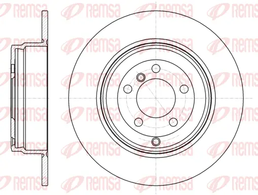 61381.00 REMSA Тормозной диск (фото 1)