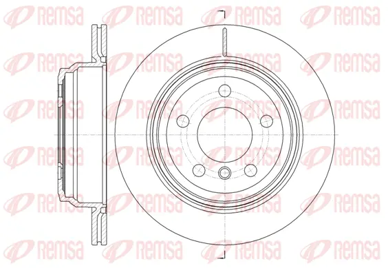 61453.10 REMSA Тормозной диск (фото 1)
