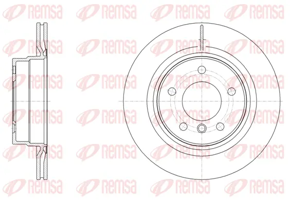61495.10 REMSA Тормозной диск (фото 1)