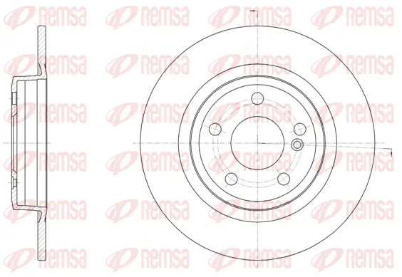 61523.00 REMSA Тормозной диск (фото 1)