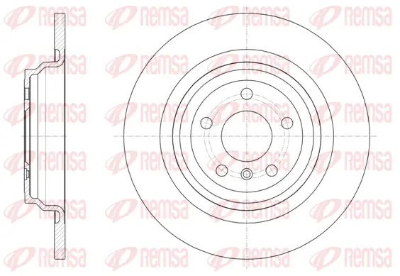 61577.00 REMSA Тормозной диск (фото 1)