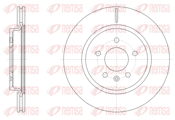 62106.10 REMSA Тормозной диск (фото 1)