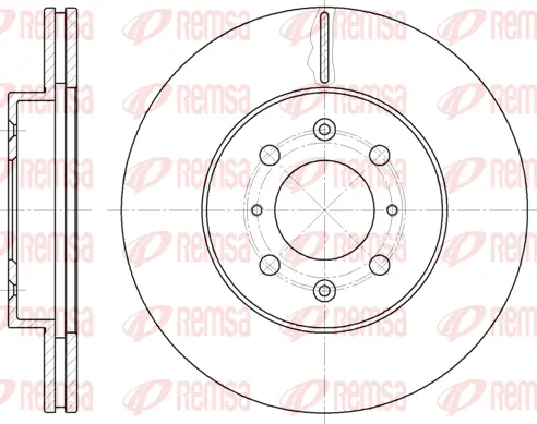 6224.10 REMSA Тормозной диск (фото 1)