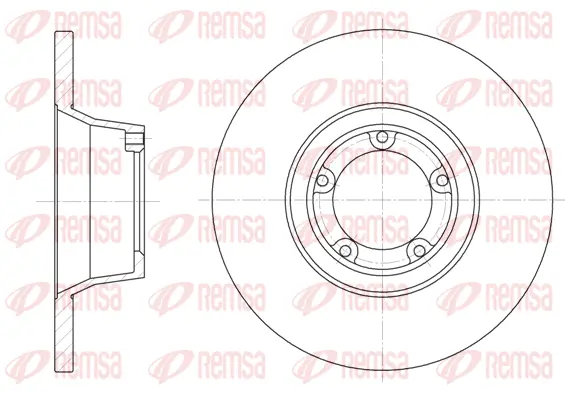6253.00 REMSA Тормозной диск (фото 1)