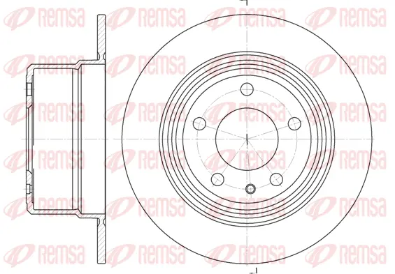 6779.00 REMSA Тормозной диск (фото 1)