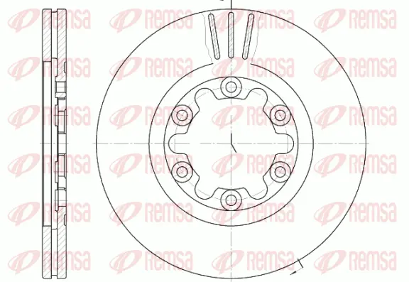 6882.10 REMSA Тормозной диск (фото 1)