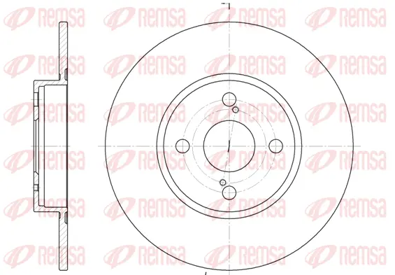 6900.00 REMSA Тормозной диск (фото 1)