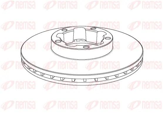 NCA1148.20 REMSA Тормозной диск (фото 1)